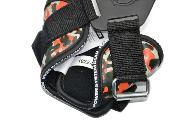 Крюки для тяги на запястье Power System PS-3370 Hooks Camo Black/Red XL купить недорого в Украине, фото 7