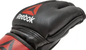 Перчатки для тренинга Reebok MMA Gloves Leather черный, красный Уни XL купить