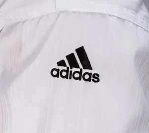 Добок для Тхеквондо ADI-START з ліцензією WT з червоно-чорним коміром | білий 140 | ADIDAS ADITS01 купити