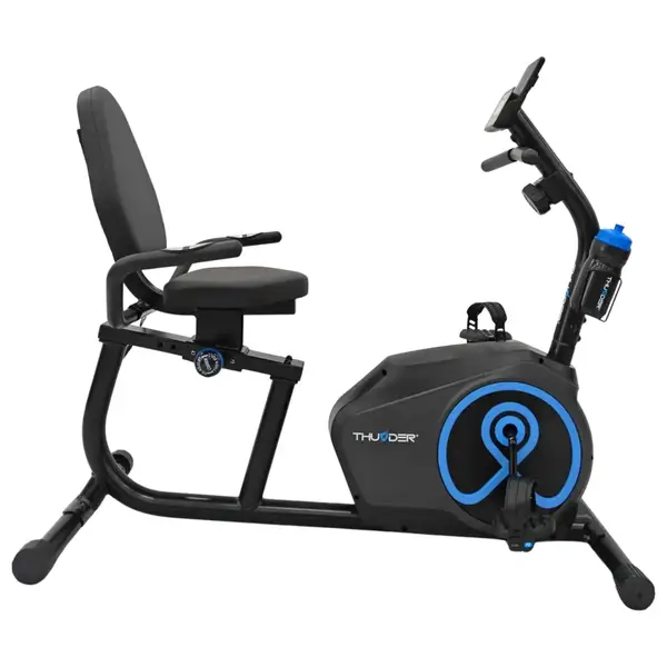 Велотренажер горизонтальный JET THUNDER черный купить недорого в Украине, фото 6