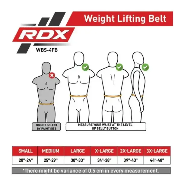 Пояс для важкої атлетики RDX Leather Full Black S купити недорого в Україні, фото 5