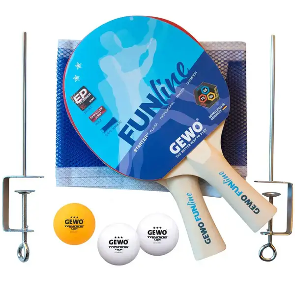 Набір для настільного тенісу Gewo Free Time 2 Bats 3 Balls + сітка (96970000) купити