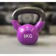 Гиря чугунная с виниловым покрытием 6 кг (фиолетовая) Generation Fitness FF51F1A-6kg купить