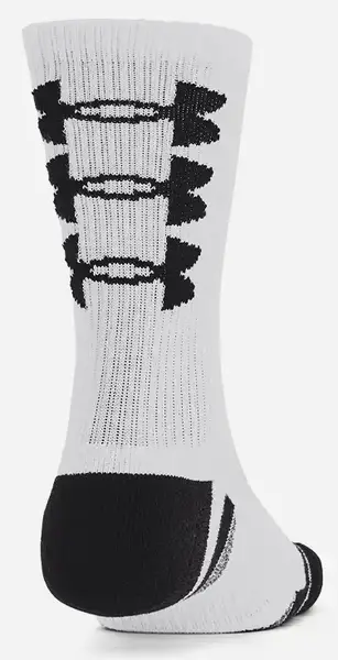 Носки UA Perf Tech Nov 3pk Crew белый Уни LG купить недорого в Украине, фото 4