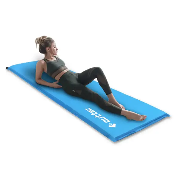 Килимок, що самонадувається Outtec 180х53х4см гладкий блакитний купити недорого в Україні, фото 10