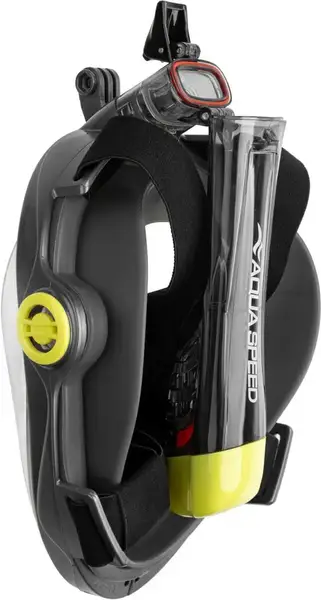 Полнолицевая маска Aqua Speed SPECTRA 2.0 9921 черный, желтый Уни L/XL купить недорого в Украине, фото 4
