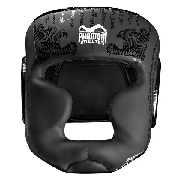 Боксерський шолом Phantom Muay Thai Full Face Black купити недорого в Україні, фото 4