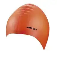 Шапочка для плавания Оранжевый BECO 7390 силикон Оранжевый BECO 7390 купить