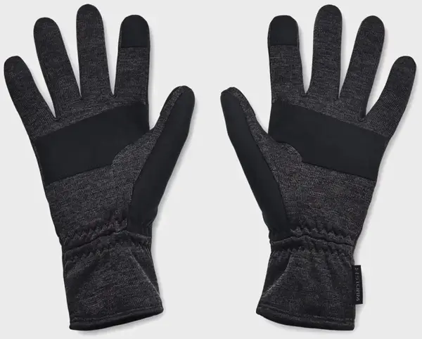 Рукавички UA Storm Fleece Gloves чорний, сірий Чол MD купити недорого в Україні, фото 2