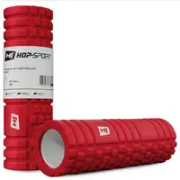 Роллер масажер (валик, ролик) Hop-Sport EVA 45см червоний купити
