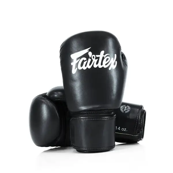 Боксерські рукавиці Fairtex BGV27 Black 16 унцій (бинти в комплекті) купити