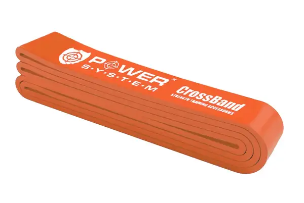 Эспандер-петля (резинка для фитнеса и кроссфита) Power System PS-4052 CrossFit Level 2 Orange (сопротивление 10-35 кг) купить недорого в Украине, фото 4