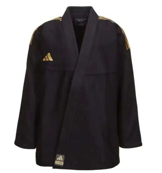 Кімоно для джиу-джитсу ChaIIenge чорний/золотий 190 | ADIDAS JJ350_2_0_P купити недорого в Україні, фото 3