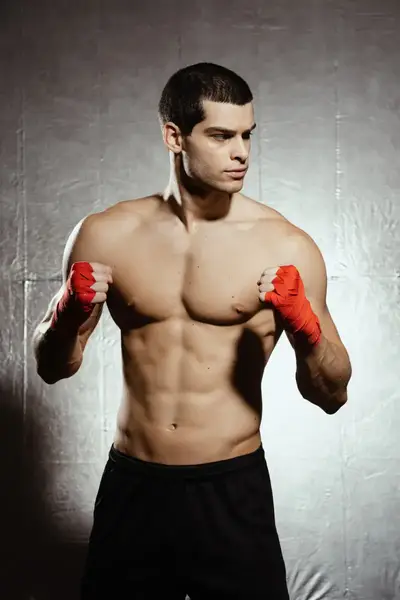 Бинты для бокса Power System PS-3404 Red (4 м) купить недорого в Украине, фото 6