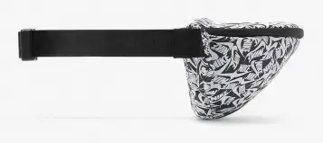 Сумка на пояс Nike NK HERITAGE WAISTPCK - ACCS PR білий, чорний Уні 10 x 41 x 15 см купити недорого в Україні, фото 3