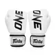 Боксерские варежки Fairtex BGV1-ONE (натуральная кожа) White 10 унций (бинты в комплекте) купить