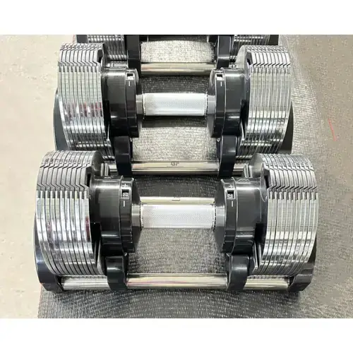 Гантелі набірні 3-24 кг Generation Fitness GF3-24kg (хром) - пара купити недорого в Україні, фото 8