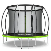 Батут Zipro Jump Pro Premium с внутренней сеткой 8 футов 252 см черно-зеленый купить