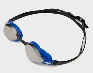 Очки для плавания Arena AIR-SPEED MIRROR серебристый, голубой Уни OSFM купить