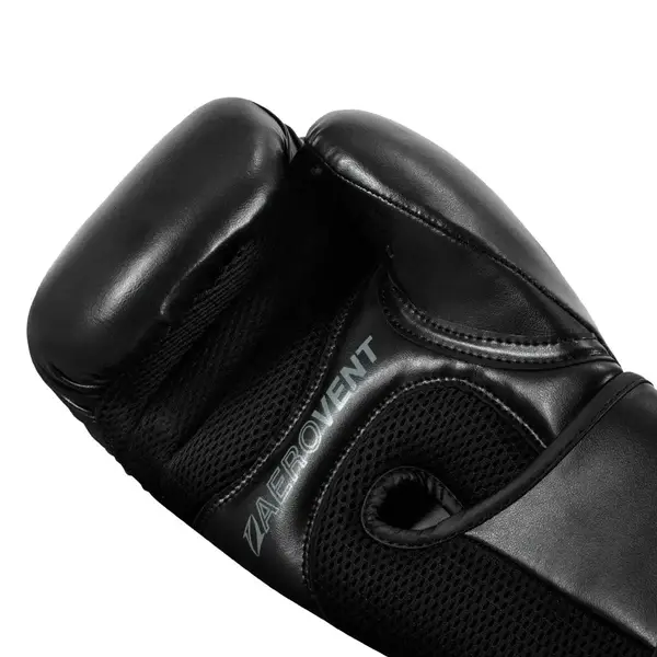 Боксерські рукавиці TITLE Boxing Vegan Gloves Black 16 oz (капа в комплекті) купити недорого в Україні, фото 5
