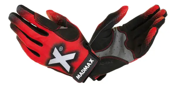 Перчатки для фитнеса MadMax MXG-101 X Gloves Black/Grey/Red XL купить