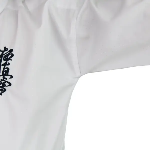 Кимоно для каратэ Kyokushinkai Canvas II GI | белый 180 | SMAI UO48-2O купить недорого в Украине, фото 8