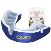 Капа OPRO Gold доросла (вік 11+) Blue/Pearl (art.102504002) купити
