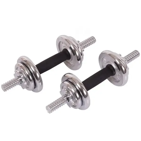 Комплект штанга и гантели YORK TA-1437-50CH 50кг хром купить недорого в Украине, фото 6