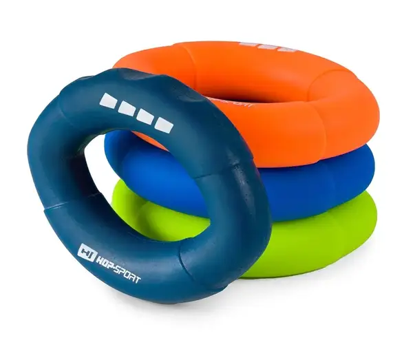 Эспандер силиконовый овальный 22,6кг Hop-Sport HS-S022OG оранжевый купить недорого в Украине, фото 6