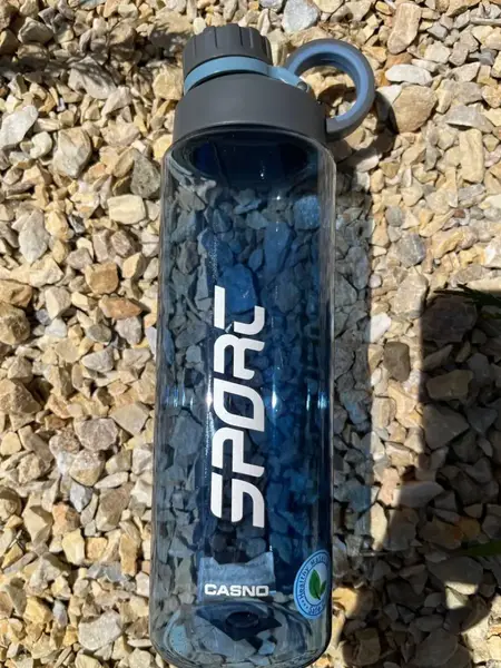 Пляшка для води CASNO 1000 мл KXN-1236 Блакитна купити недорого в Україні, фото 4