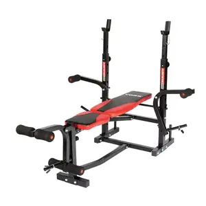Лава для жиму York Fitness ASPIRE 220 зі стійкою для штанги та партою Скотта купити