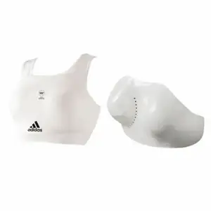 Защита груди для женщин с лицензией WKF | L белая | ADIDAS AdiBP12 купить