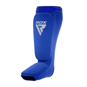 Защита голени и стопы RDX Shin Instep Foam Blue/White L купить