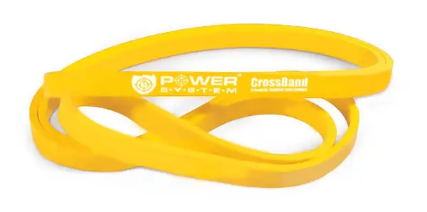 Эспандер-петля (резинка для фитнеса и кроссфита) Power System PS-4051 CrossFit Level 1 Yellow (сопротивление 4-25 кг) купить недорого в Украине, фото 5