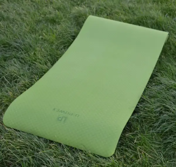 Коврик для йоги и фитнеса U-POWEX TPE Yoga mat Green/Black (183х61х0.6) купить недорого в Украине, фото 6