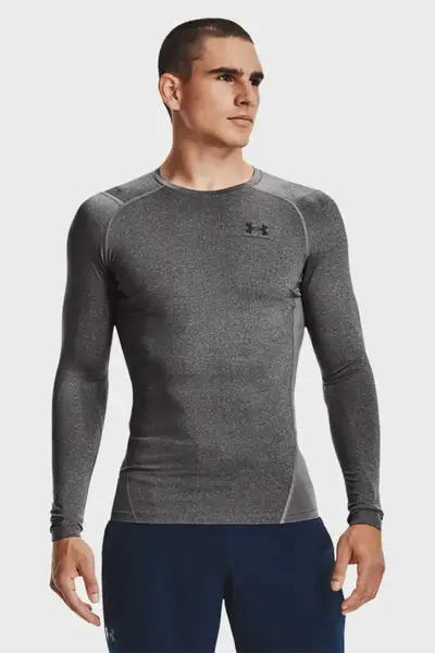 Лонгслів UA HG Armour Comp LS темно-сірий Чол M купити