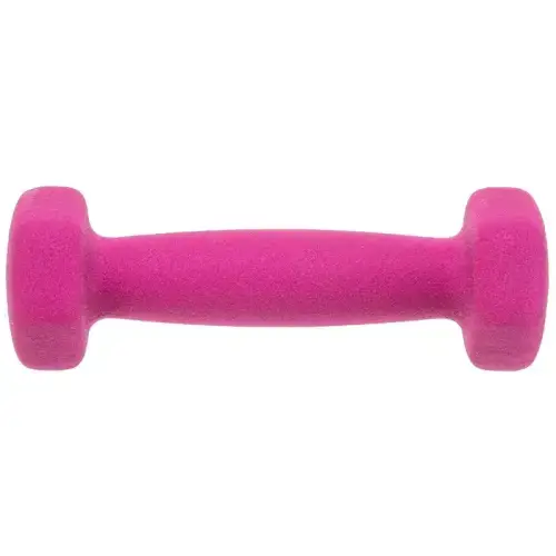Гантель для фитнеса с неопреновым покрытием Generation Fitness FF51D4A-0.5kg (розовый) купить недорого в Украине, фото 2