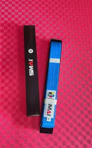 Пояс для кимоно Smai Premium Version WKF | Синий | SMAI SM B005UWKF260 см купить