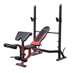Лава для жиму York Fitness Delta Pro 2000 зі стійкою для штанги та партою Скотта купити
