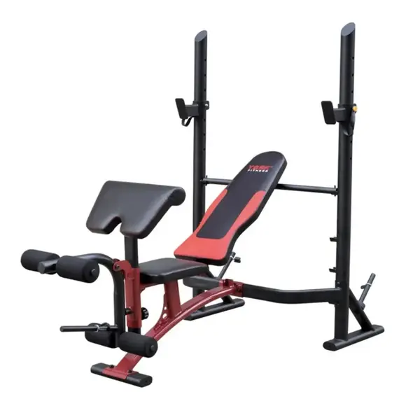Лава для жиму York Fitness Delta Pro 2000 зі стійкою для штанги та партою Скотта купити