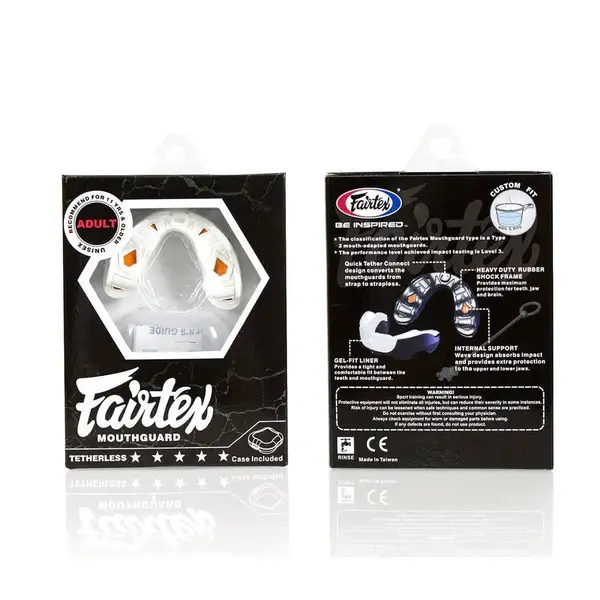 Капа Fairtex MG3 взрослая (возраст 11+) White купить недорого в Украине, фото 2