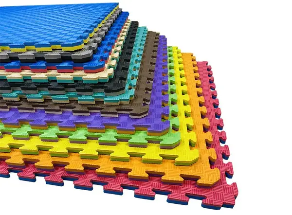 Татамі мат EVA 20 мм 1х1м Жовто-Зелений купити недорого в Україні, фото 6