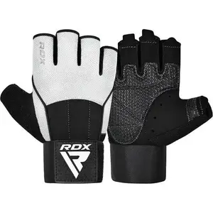 Перчатки для фитнеса RDX W3 WHITE WITH EVA PADDING-L купить