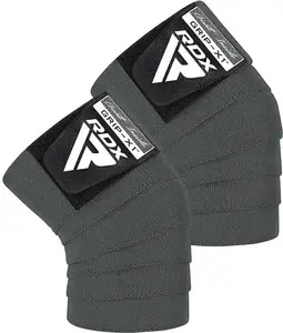 Бинты на колени RDX K1 GYM Knee Wraps Grey купить