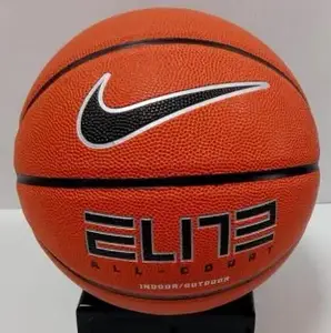 М'яч баскетбольний Nike ELITE ALL COURT 8P 2.0 DEFLATED помаранчевий, чорний, сріблястий Уні 6 купити