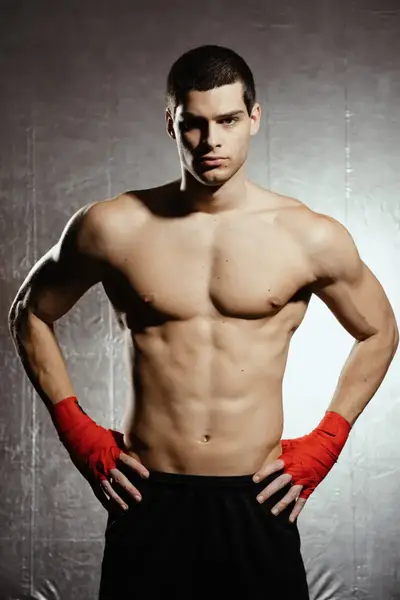 Бинты для бокса Power System PS-3404 Red (4 м) купить недорого в Украине, фото 5