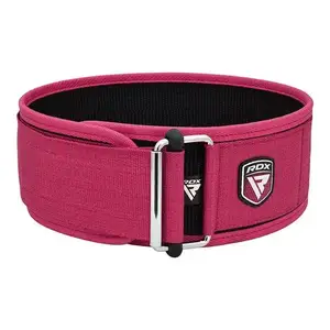 Пояс для тяжелой атлетики RDX RX1 Weight Lifting Belt PINK-XS купить