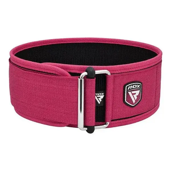Пояс для тяжелой атлетики RDX RX1 Weight Lifting Belt PINK-XS купить