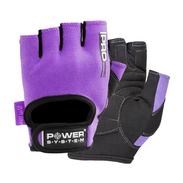 Перчатки для фитнеса Power System PS-2250 Pro Grip женские Purple S купить недорого в Украине, фото 10