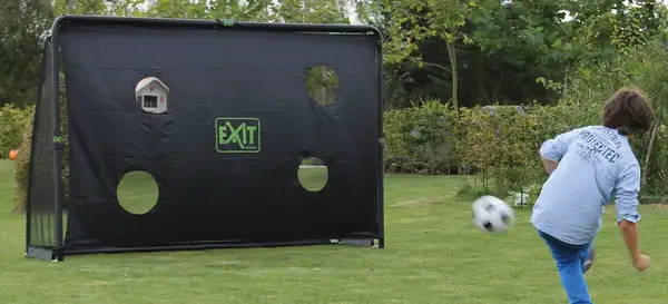 Ворота футбольные EXIT Coppa 220 х 170 см, черные купить недорого в Украине, фото 3